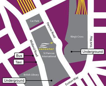 Eurostar london_st_pancras Map